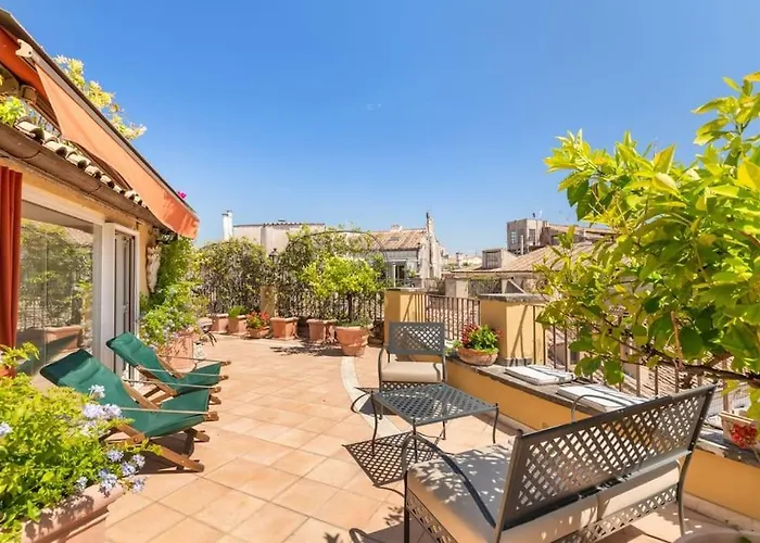 Casa Colonna, A Burghesius Apartman Róma